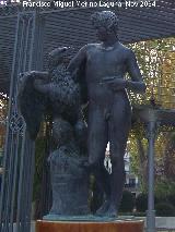 Estatua de Ganmedes. 