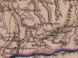 Ro Oviedo. Mapa 1862