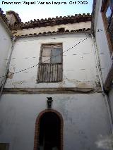 Palacio del Vizconde. Parte cegada izquierda del patio porticado