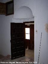 Palacio del Vizconde. Puerta de acceso al dormitorio principal