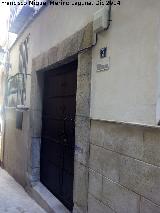 Casa de la Calle Moreno Castell n 3. Portada
