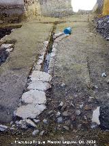 Excavacin arqueolgica de la Calle Teodoro Calvache n 29. Alcantarilla