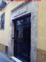 Casa de la Calle Jorge Morales n 26. 