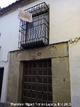 Casa de la Calle Pidrola n 9. 