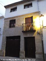 Casa de la Calle el Carmen nº 8. Fachada