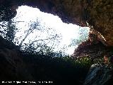 Cueva de Villanueva. Salida