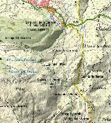 Cortijo del Moro. Mapa