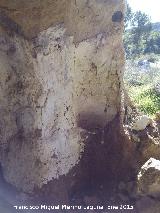 Cuevas Piquita. Cueva VI. Hornacina para cntaros