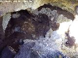 Cuevas Piquita. Cueva X. Habitacin derrumbada