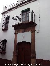 Casa de la Calle Antonio Garijo n 15. 