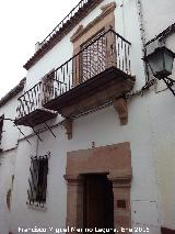 Casa de la Calle Antonio Garijo n 3. Fachada
