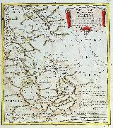 Historia de Martos. Mapa del Partido de Martos 1735