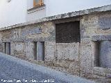 Ayuntamiento de Martos. Muro con inscripciones romanas