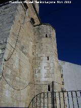 Iglesia de Santa Marta. Escalera de caracol de la Torre Campanario