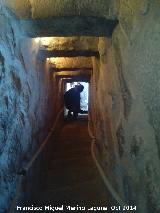 Castillo de Mengbar. Escaleras
