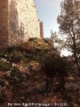 Camino medieval Sur del Castillo. 