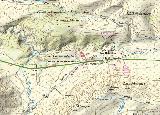 Cortijo de Los Granadillos. Mapa