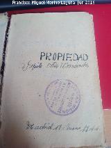 Historia de Montizn. Libro de aritmtica de 1944. Colegio de Aldeahermosa