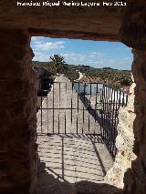 Castillo de Torredonjimeno. Torren Puerta de Martos. Salida al adarve