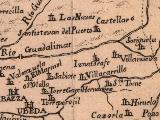 Historia de Navas de San Juan. Mapa 1788