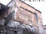 Castillo de Olvera. Muros externos con construcción posterior sobre ellas