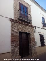 Casa de la Calle Alfrez Moreno n 7. Portada