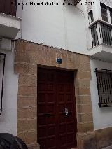 Casa de la Calle Calderón nº 5. Portada