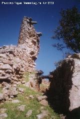 Castillo de Torre Alver. Puerta de acceso a la Torre del Homenaje