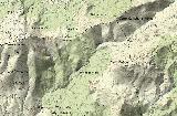 Fuente del Piojo. Mapa