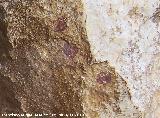 Pinturas rupestres del Poyo de la Mina III. Puntos o digitaciones