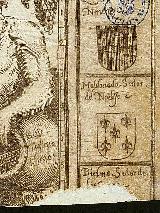 Historia de Noalejo. Mapa 1588