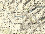 Fuente del Charquillo. Mapa