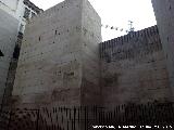 Murallas de Mlaga. Torren de la Calle Carretera el tramo mejor conservado de la ciudad del siglo XII
