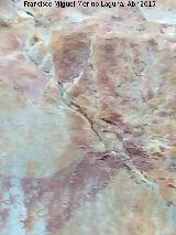Pinturas rupestres de la Tabla del Pochico I. Ciervo