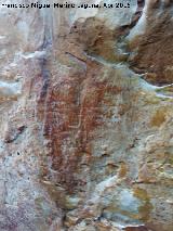 Pinturas rupestres de la Tabla del Pochico II. Antropomorfos