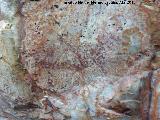 Pinturas rupestres de la Tabla del Pochico II. Zooformo