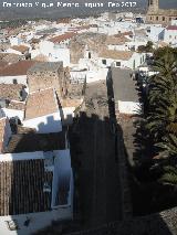 Castillo de Porcuna. Torreones y zona palaciega