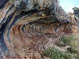 Pinturas rupestres de las Cuevas del Curro Abrigo I. Abrigo