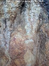 Pinturas rupestres de las Cuevas del Curro Abrigo III. Panel