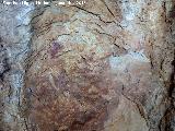 Pinturas rupestres de las Cuevas del Curro Abrigo III. Panel principal