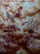 Pinturas rupestres de las Cuevas del Curro Abrigo III. 