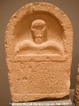 Las Molineras. Estela funeraria romana. Museo Arqueolgico Provincial de Jan