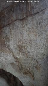 Cueva de los Murcilagos. Alisamiento rocoso de caliza