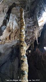 Cueva de los Murcilagos. Estalacmita esprrago