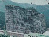 Murallas de Quesada. Torreón del Mirador de la Baranda antes de reconstruir