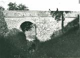 Puente de la Circunvalacin. Foto antigua. Fotografa de Jaime Rosell Caada. Archivo IEG