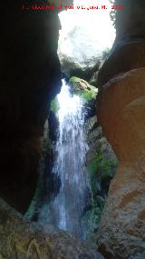Cueva del Agua. Primera cascada