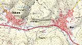 Caracol del Camino de los Pinos. Mapa
