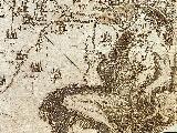 Nacimiento del Guadalquivir. Mapa 1588