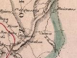 Santuario de Tíscar. Mapa 1847